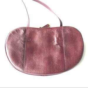 Vintage Barbara Bolan snakeskin purse.